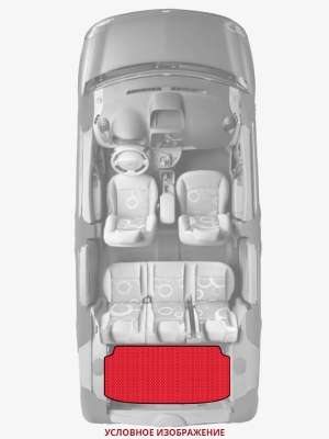 ЭВА коврики «Queen Lux» багажник для Volvo V90 Cross Country